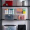 IRIS USA Plastic Stackable and Nestable Storage Bin Tote Organizing Container, Clear